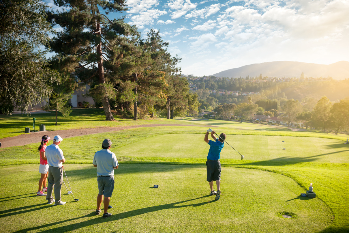 Foursome of Golfers